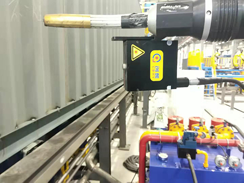 创想焊缝跟踪在集装箱自动化焊接应用