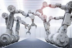机械臂是制造业中最常见的机器人之一