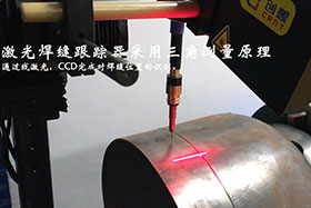激光焊缝跟踪器：专机环缝回放功能