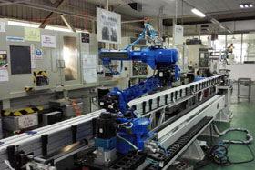 基于机器视觉识别系统的机器人自动装配生产线