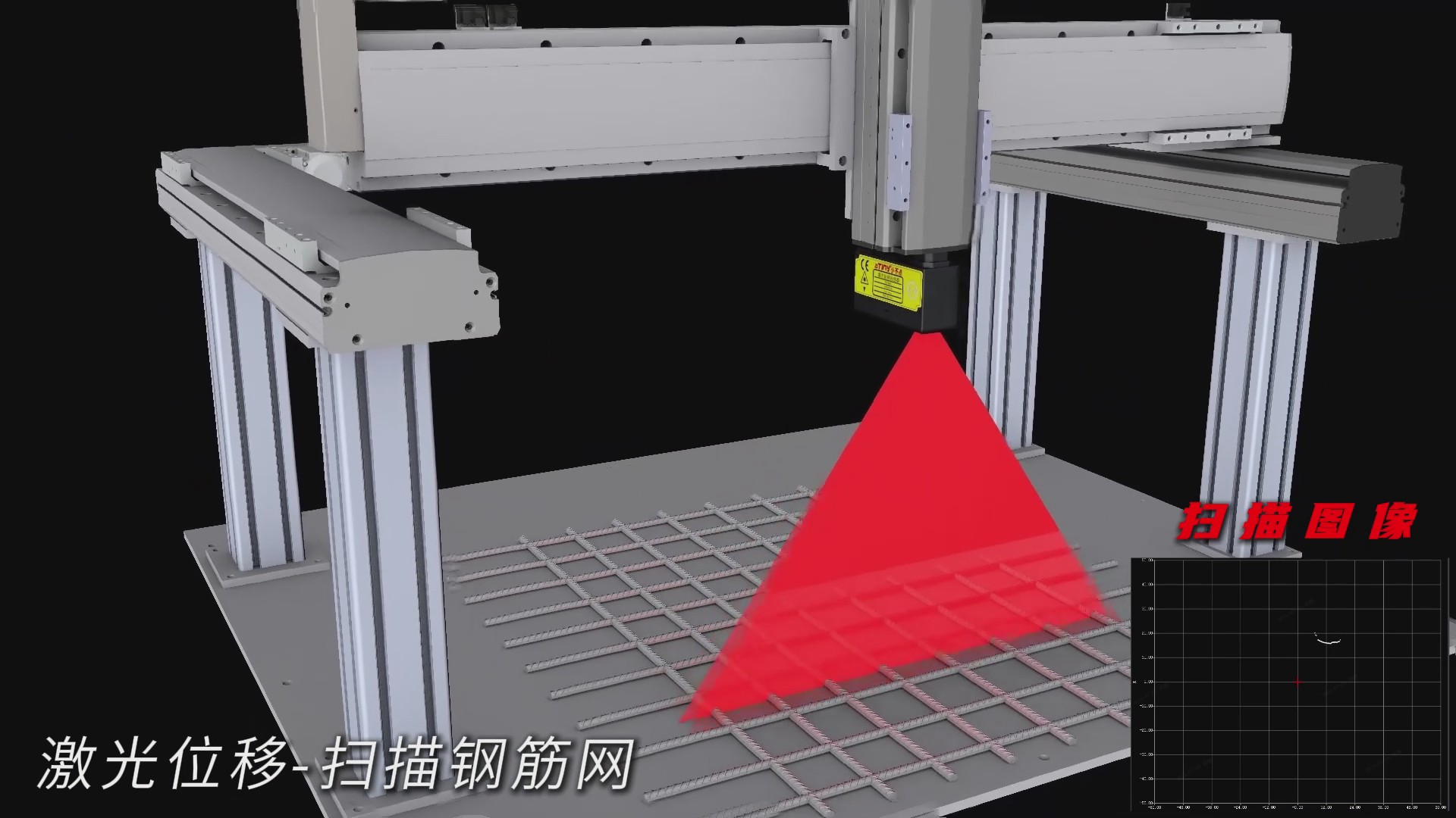 创想智控激光位移传感器实现钢筋网不编程焊接