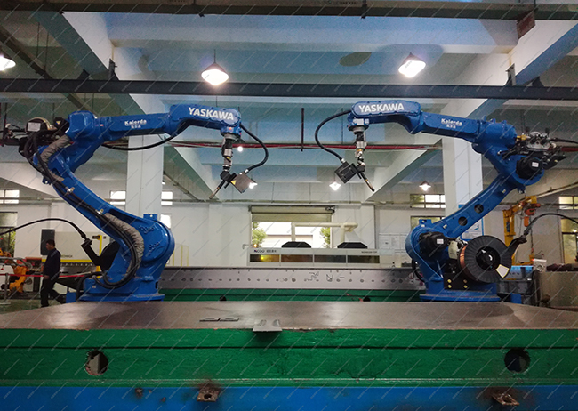 机器人焊缝跟踪系统应用于新能源电池模组框