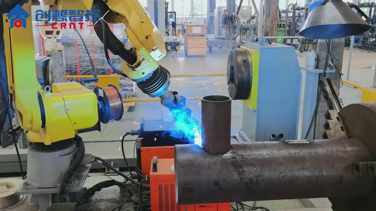 激光焊缝跟踪器在暖气管道相贯线焊接中的应用解决方案