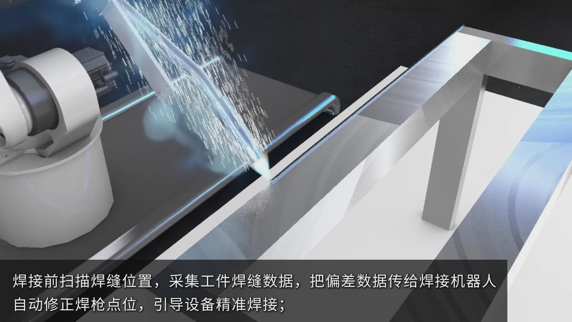 激光焊缝跟踪系统助力方管焊接自动化，实现智能扫描与高精度焊接