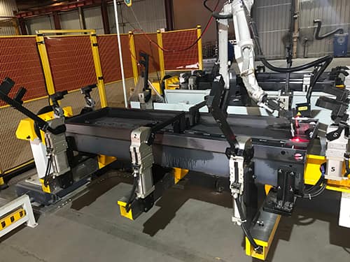 创想激光焊缝跟踪器在轨道交通自动化焊接应用